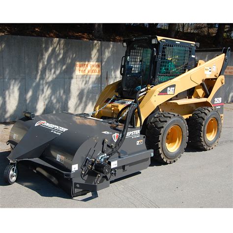 sweepster pick up broom skid steer|power brooms for skid steers.